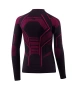 Bluza dziecięca Brubeck Thermo Junior czarny/fuksjowy LS1612J 140/146