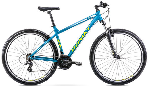 Rower Romet Rambler R9.0 29 L(19") niebiesko-biało-żółty (3S3P,3S5L)