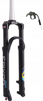 Widelec rowerowy amortyzowany 27,5 SR SUNTOUR SF16 EPIXON9 RLR czarny mat Taper SL272 9mm, 120mm