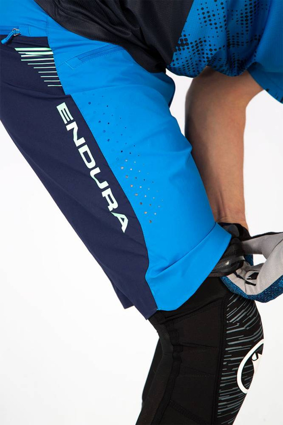 Spodenki krótkie Szorty Endura SingleTrack Lite - krój standard, Czarne M