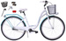 K21 Rower miejski Kozbike 28 3bieg biało-morski  (przerzutka Sturmey Archer) (J8)