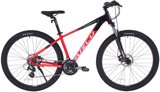 Rower górski 29” Fuzlu Warrior 1.0 16" czarno-czerwony połysk