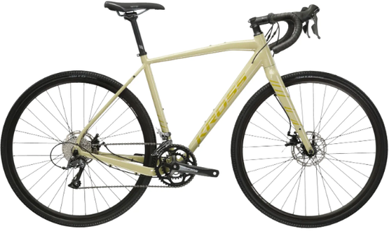 Kross Esker 1.0 28 L(21") rower beżowy/złoty połysk D7