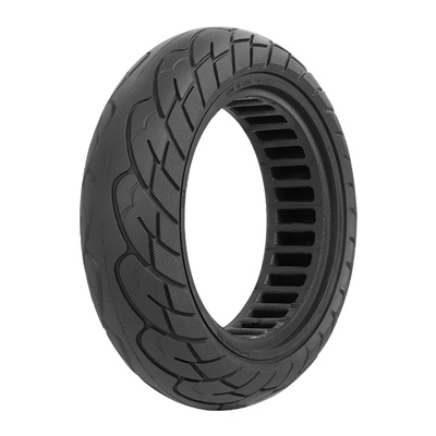 Opona 10x2.5 CC pełna do e-hulajnóg czarna pasek O032