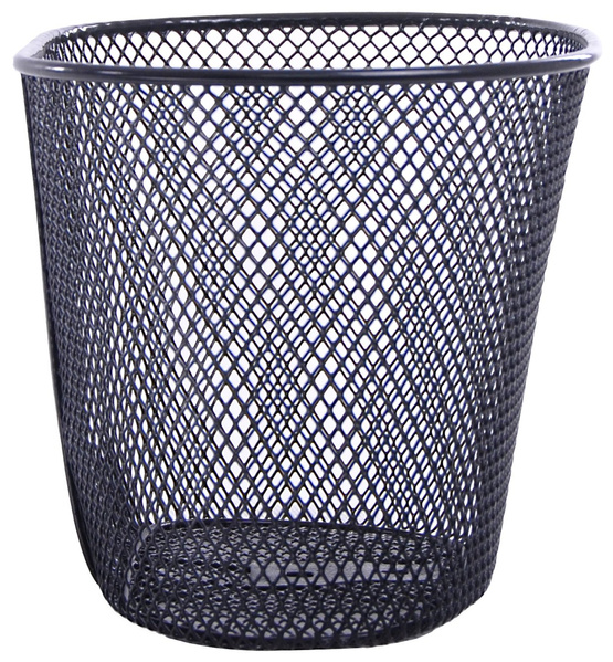 Koszyk metalowy dziecięcy czarny 26x18x16 