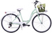 Kozbike City rower 28 7s miętowo-biały (K12)