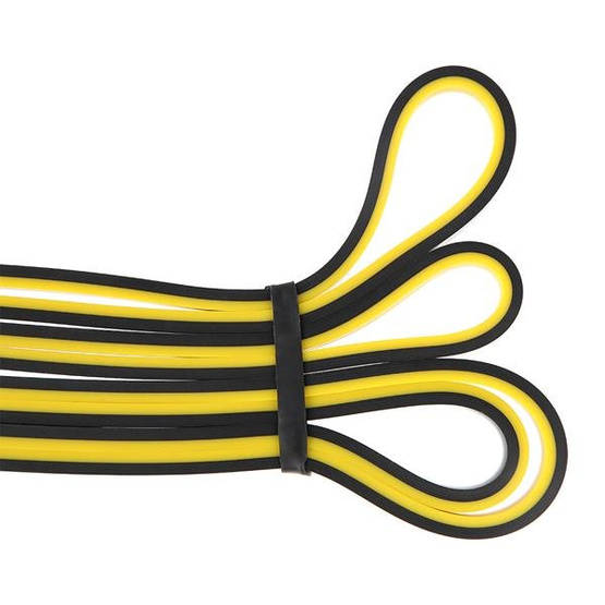 GUMA do ćwiczeń HMS GU6 Żółto- czarna 9 x 5 x 2250mm