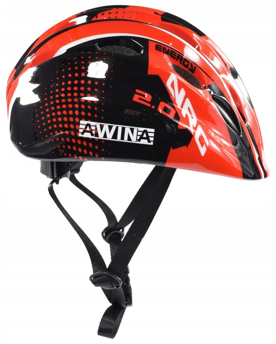 Kask rowerowy Awina by Moon dziecięcy S czerwony