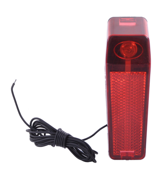 Lampa tylna na błotnik JY-814 dynamo wąska