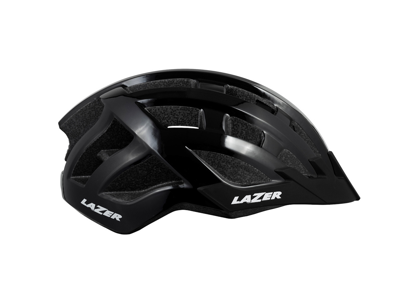 Kask Lazer Compact Black Uni 5461cm AKCESORIA \ Kaski rowerowe