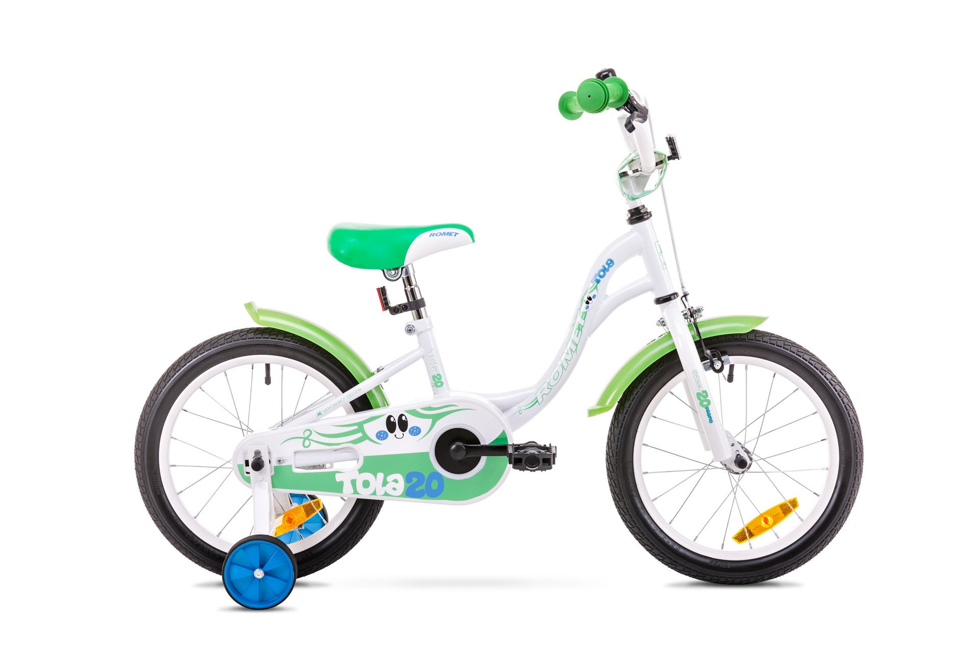 Rower Romet Tola 20 Białozielony Biało zielony ROWERY \ Rowery