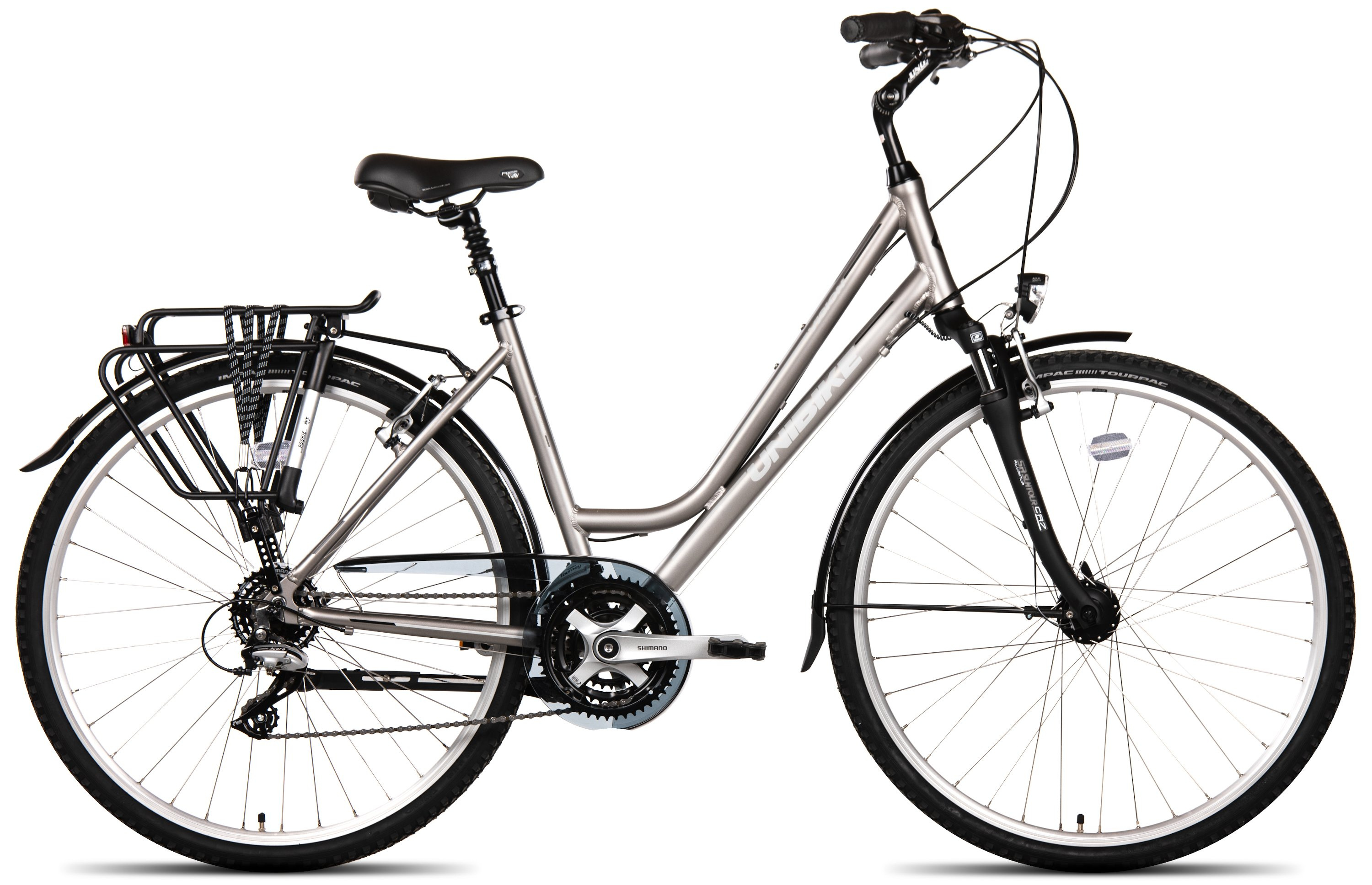 UNIBIKE VOYAGER 17 damski grafitowy rower 2020 ROWERY \ Unibike